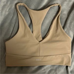 Set Active racer-v sports bra *color Coco*
